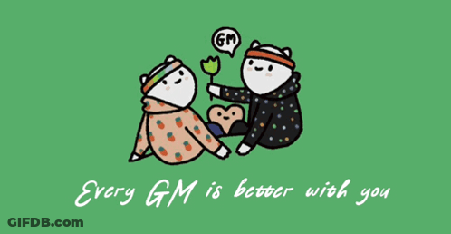 Two Bears Together Every Gm Is Better With You GIF