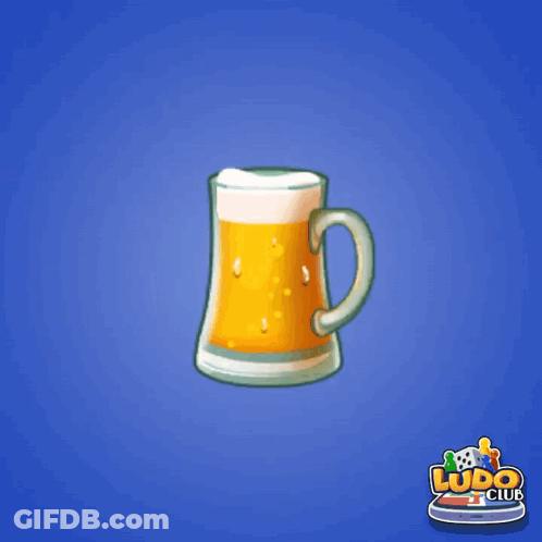Two Beer Mugs Cheers GIF