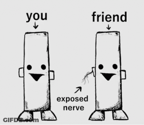 Two Black And White Objects With Faces And Mouths GIF