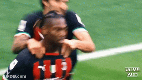 Two Blurred Soccer Players Futball Karim GIF