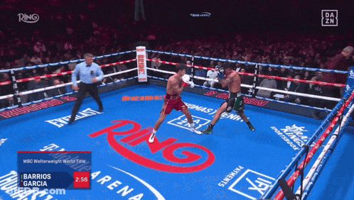 Two Boxers In A Ring Barrios Garcia GIF