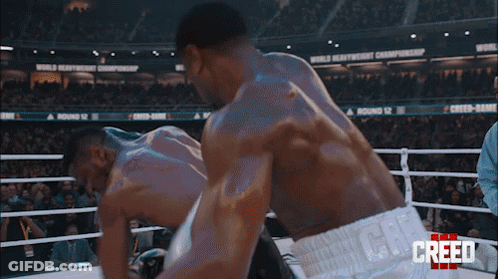 Two Boxers In Creed Ring GIF
