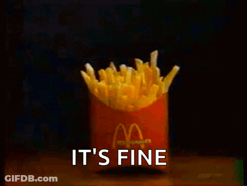 Two Boxes Of McDonald's French Fries GIF