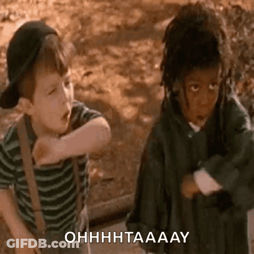 Two Boys Pointing At Camera GIF