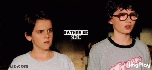 Two Boys Standing Next To Each Other GIF