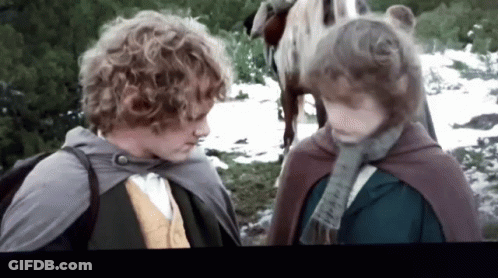 Two Boys Standing Together One With Scarf GIF