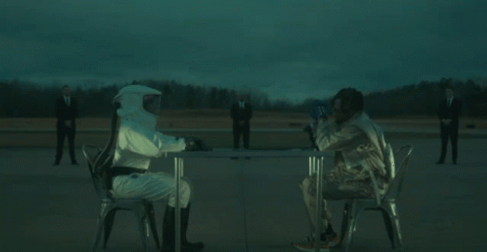 Two Cadet Chilling GIF