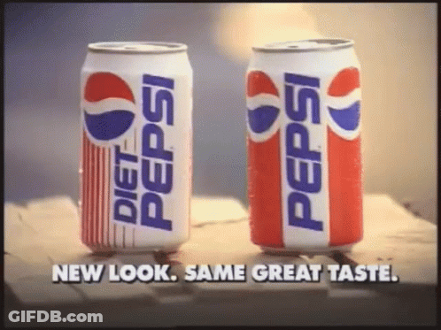 Two Cans Of Diet Pepsi GIF