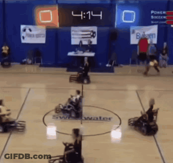 Two Cars Racing On Track Rocket League GIF