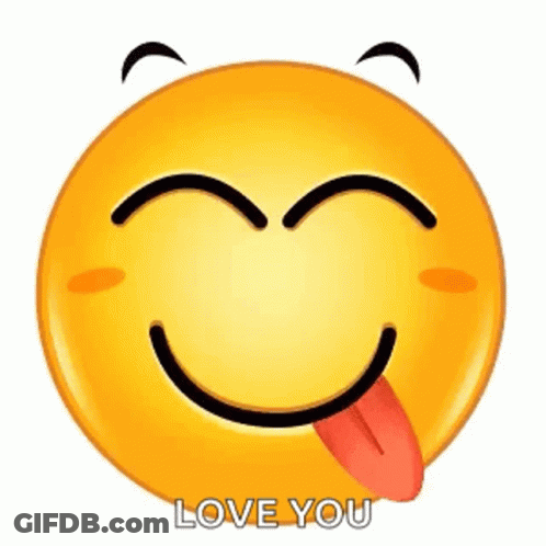 Two Cartoon Cats Hugging With Heart Above GIF