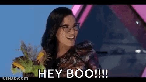 Two Cartoon Cats Sending You Some Sugar Boo GIF