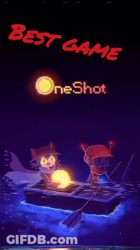 Two Cartoon Characters In A Boat Saying Best Game One Shot GIF