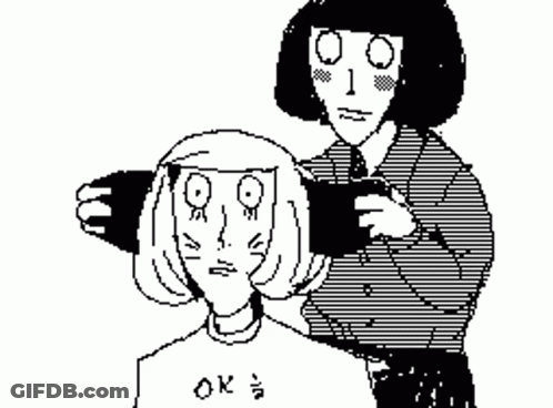 Two Cartoon Characters Me And Bizzard Entertainment GIF