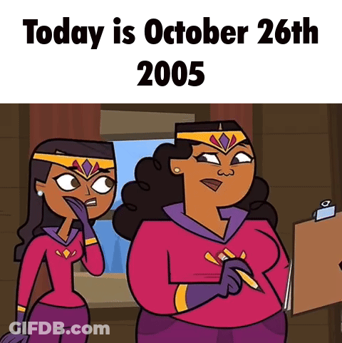 Two Cartoon Characters October 26 2005 GIF