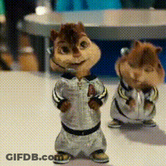 Two Cartoon Characters One In Red Shirt With Bird GIF