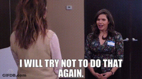 Two Cartoon Characters Saying No You Stop It GIF