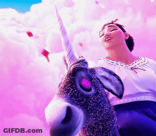 Two Cartoon Girls Dancing In Courtyard GIF