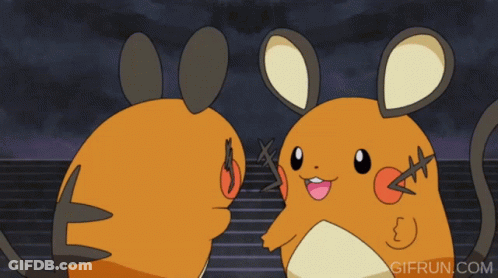 Two Cartoon Mice GIF