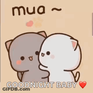 Two Cats Hugging And Kissing GIF