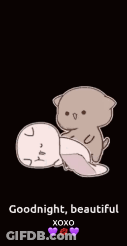 Two Cats Laying On Top Of Each Other GIF