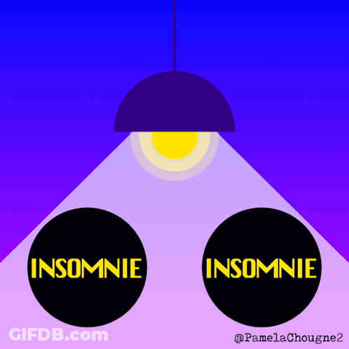 Two Circles With Insomnia GIF