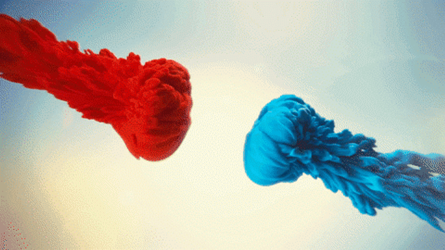 Two Color Smoke Mix GIF