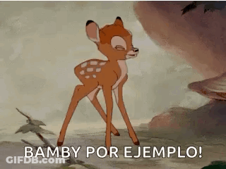 Two Deer Standing By Water GIF