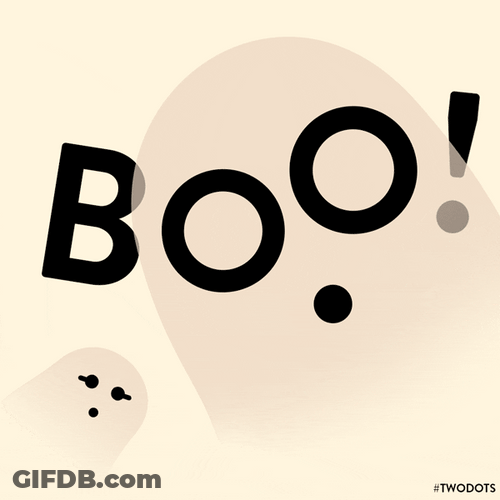 Two Dots Halloween Booo GIF
