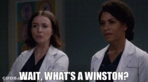 Two Female Doctors Asking What Is A Winston GIF