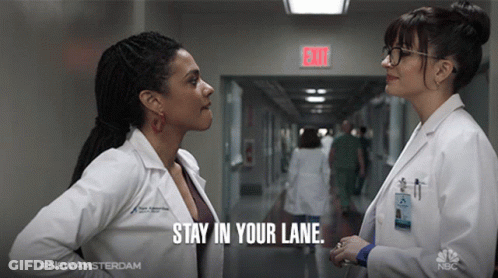 Two Female Doctors Talking GIF