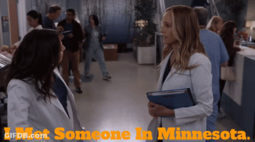 Two Female Doctors Talking In Hospital GIF