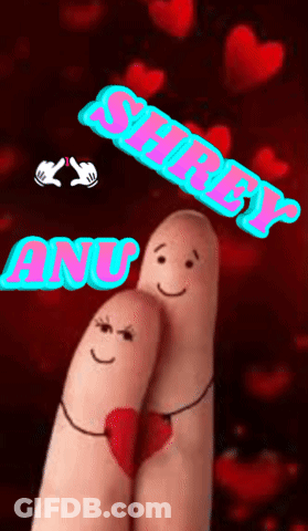 Two Fingers With Faces Shirey Anu GIF