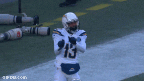 Two Football Players Number 16 GIF