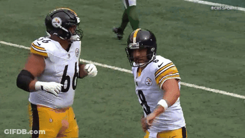 Two Football Players Number 60 Jersey GIF