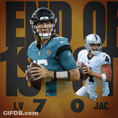 Two Football Players With Number 7 Jerseys GIF