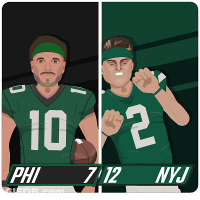 Two Football Players With Numbers 10 And 2 GIF