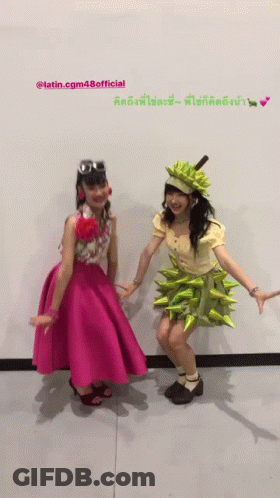 Two Girls Posing With Latin.cg48official Text GIF