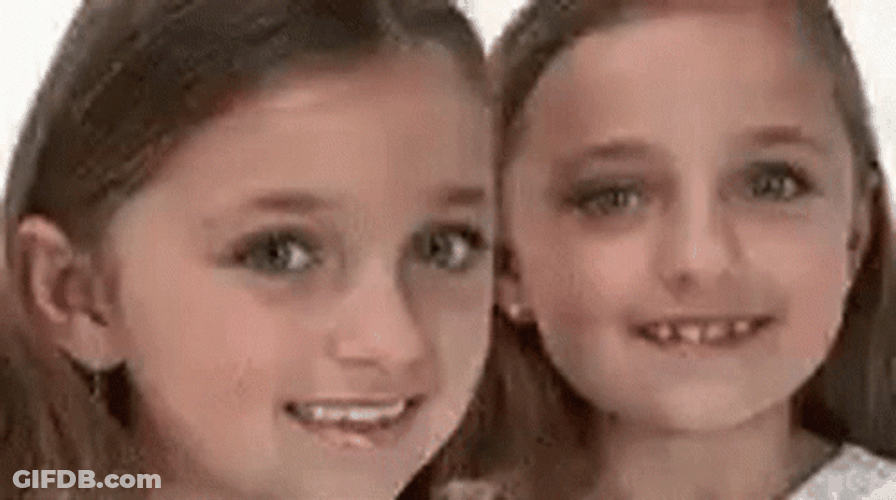 Two Girls Gossip GIF