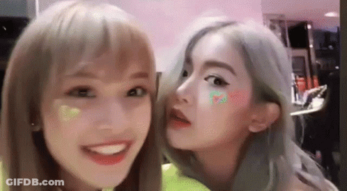 Two Girls Smiling GIF