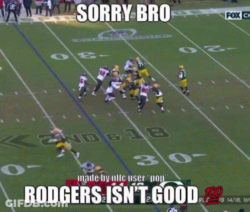 Two Green Bay Packers Players Talking To Man GIF