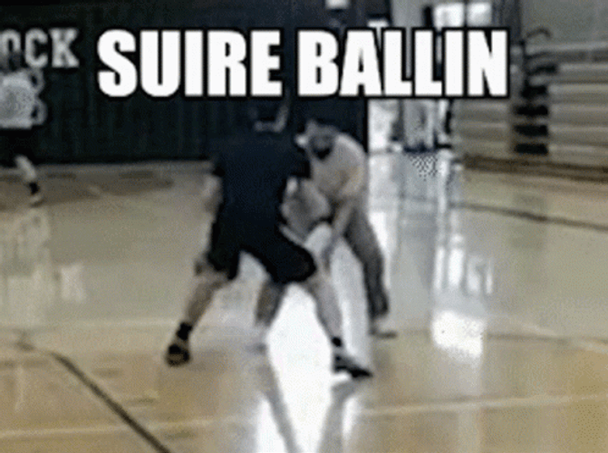 Two Guys Playing Suire Ballin GIF