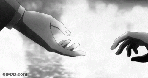 Two Hands Reaching Out GIF
