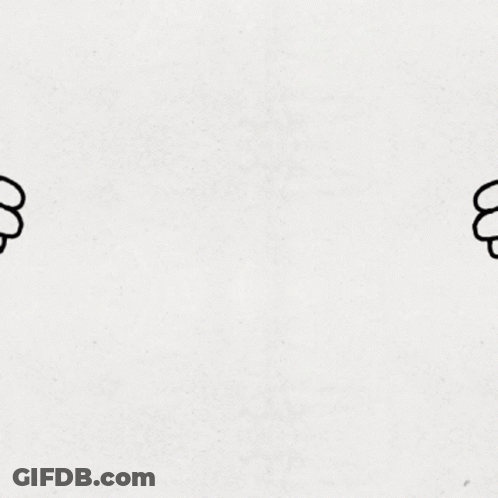 Two Hands Shaking With VS Above GIF