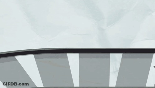 Two Heart-Shaped Mirrors With Red Kiss Text GIF
