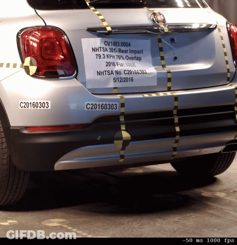Two Heart-Shaped Mirrors With Volvo XC60 My Beloved GIF