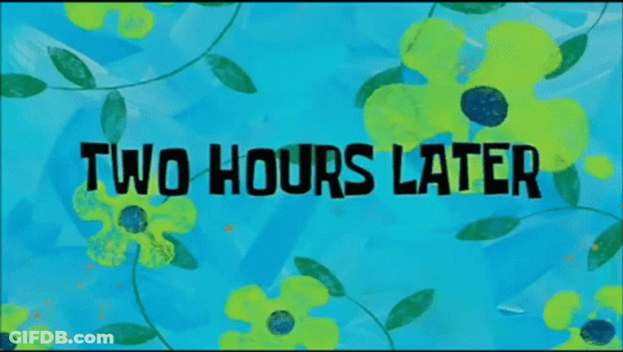 Two Hours Later Yellow Flowers GIF