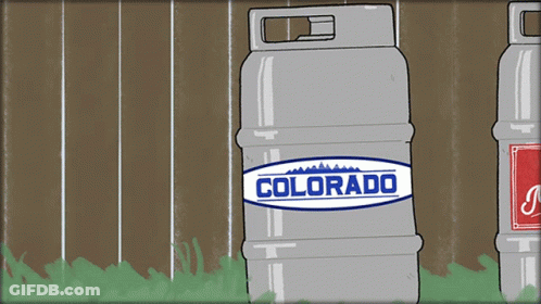 Two Kegs One Says Colorado GIF