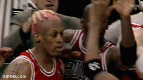 Two Kings Basketball Players GIF