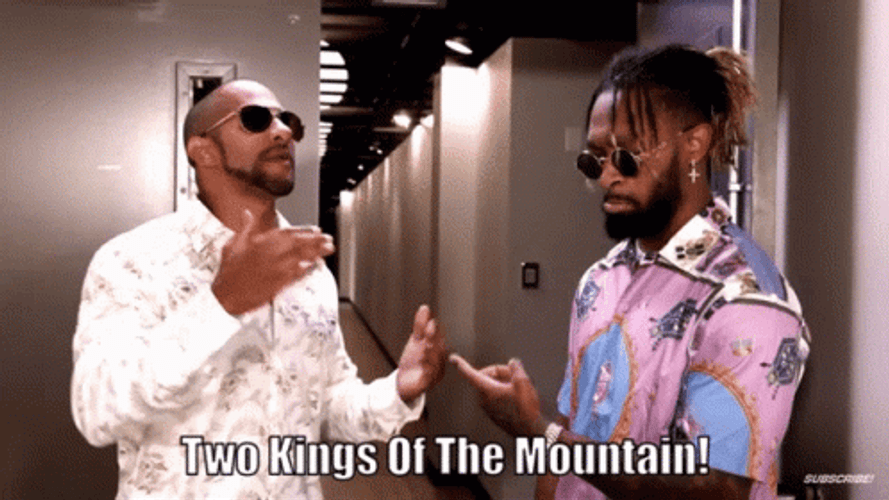 Two Kings Of The Mountain GIF