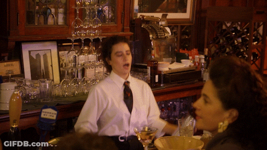 Two Lady Working As A Bartender GIF